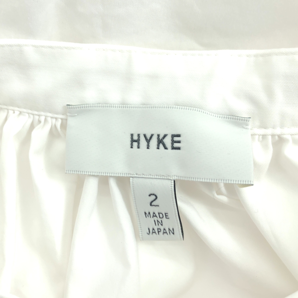HYKE / ハイク バルーンスリーブ シャツ ワンピース