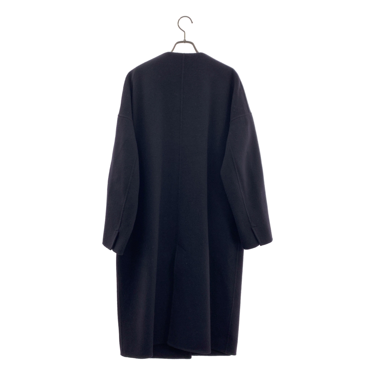 ENFOLD / エンフォルド ウールリバーノーカラーコート