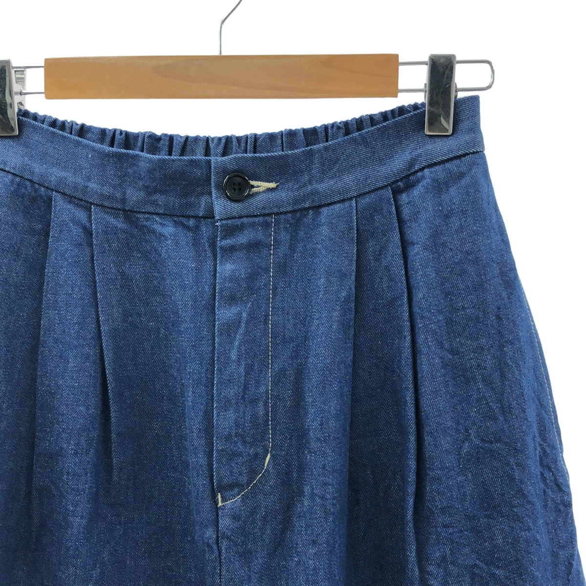 yuni IS LIKE A FLOWER TO ME / ユニ 11ozデニム ハイウエストコクーンパンツ