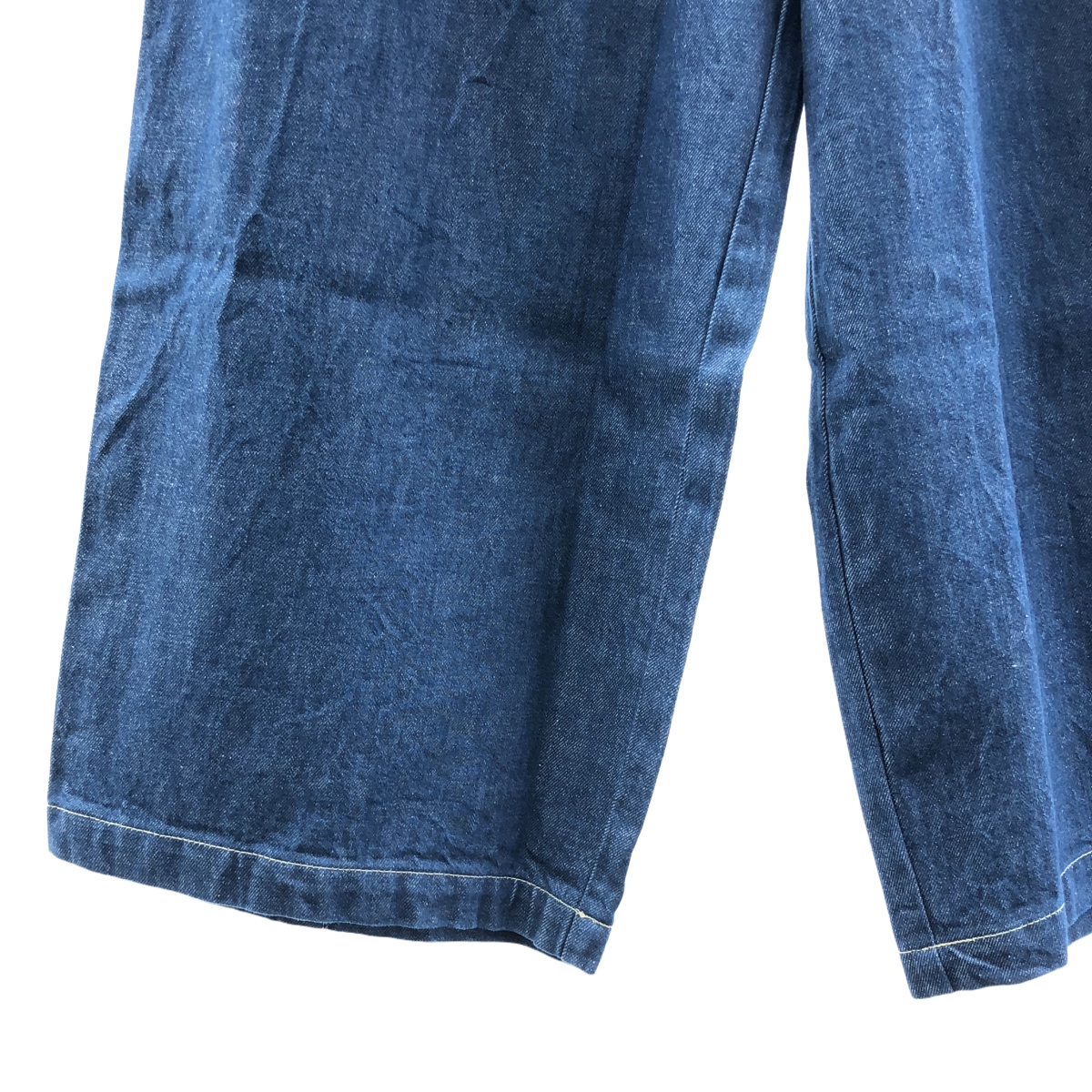 yuni IS LIKE A FLOWER TO ME / ユニ 11ozデニム ハイウエストコクーンパンツ