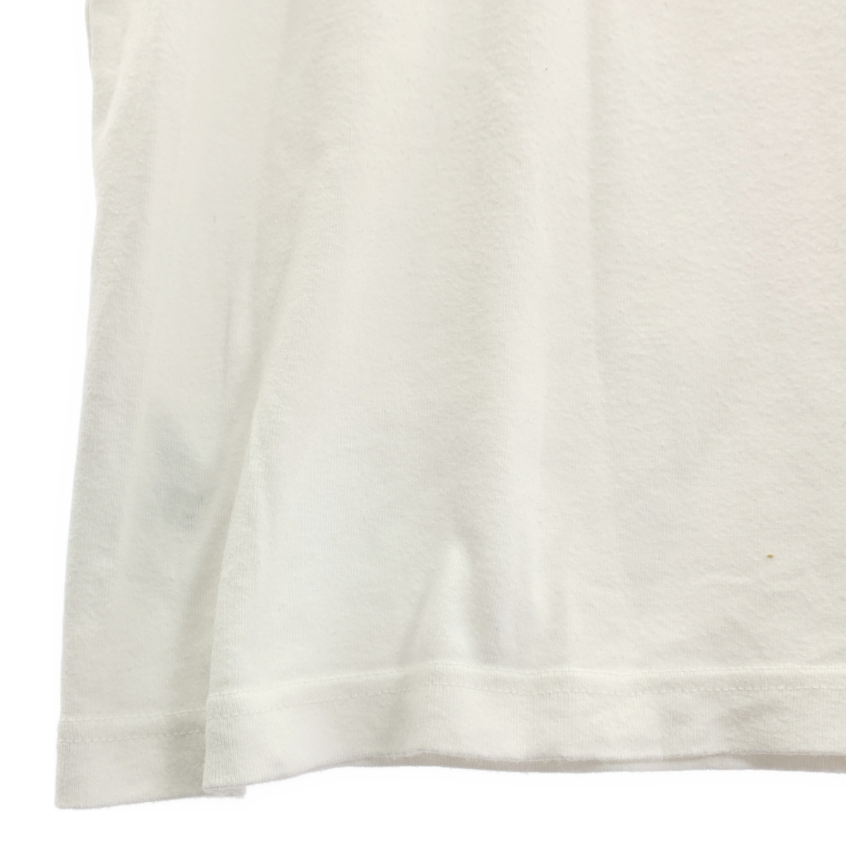 その他 ロゴ プリント コットン クルーネック カットソー