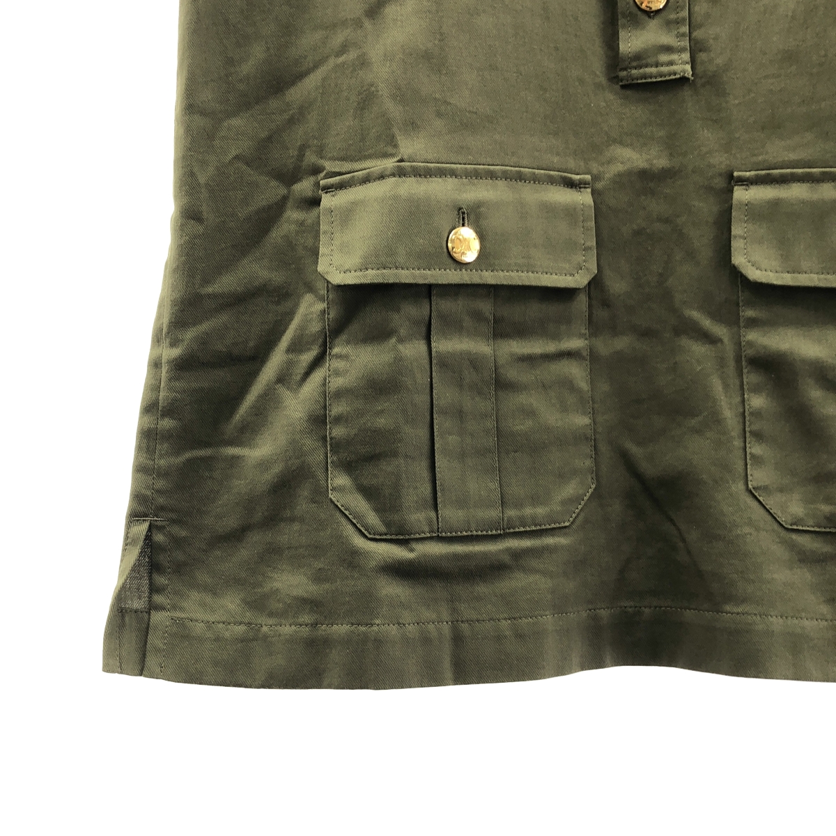 CELINE / セリーヌ コットン ミリタリー ワンピース