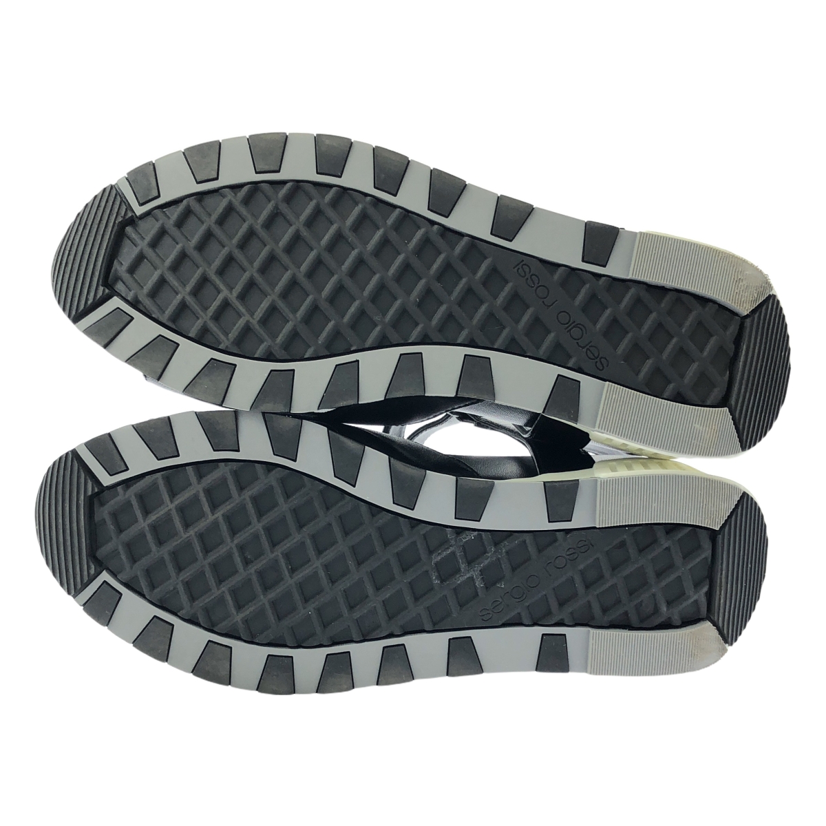 sergio rossi / セルジオロッシ SR SANDAL RUNNING ビジュー ランニング サンダル