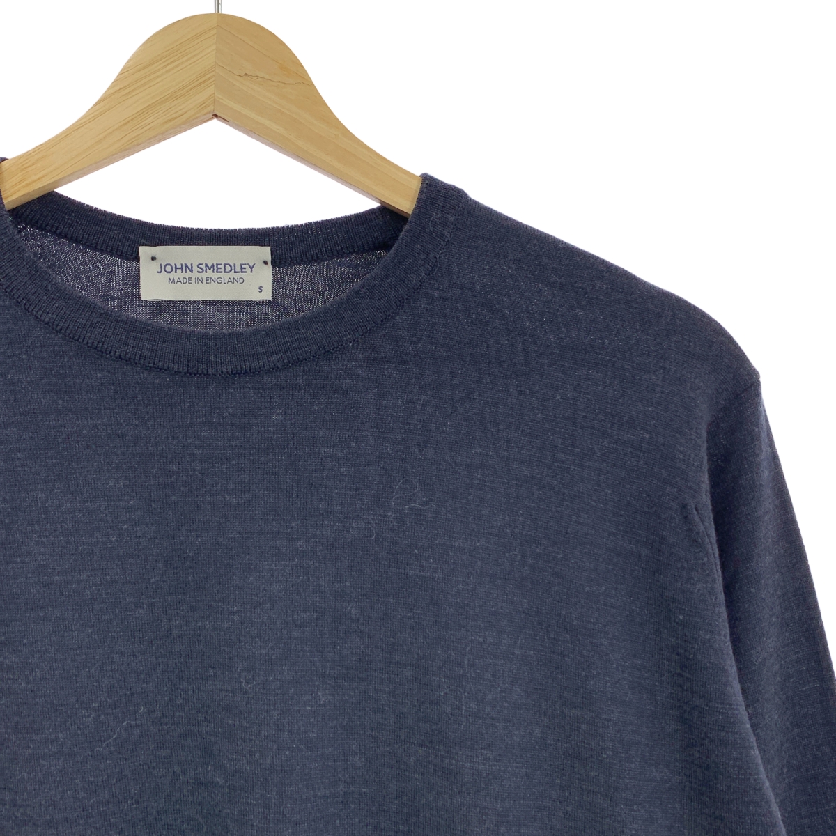 JOHN SMEDLEY / ジョンスメドレー ウール クルーネックニット