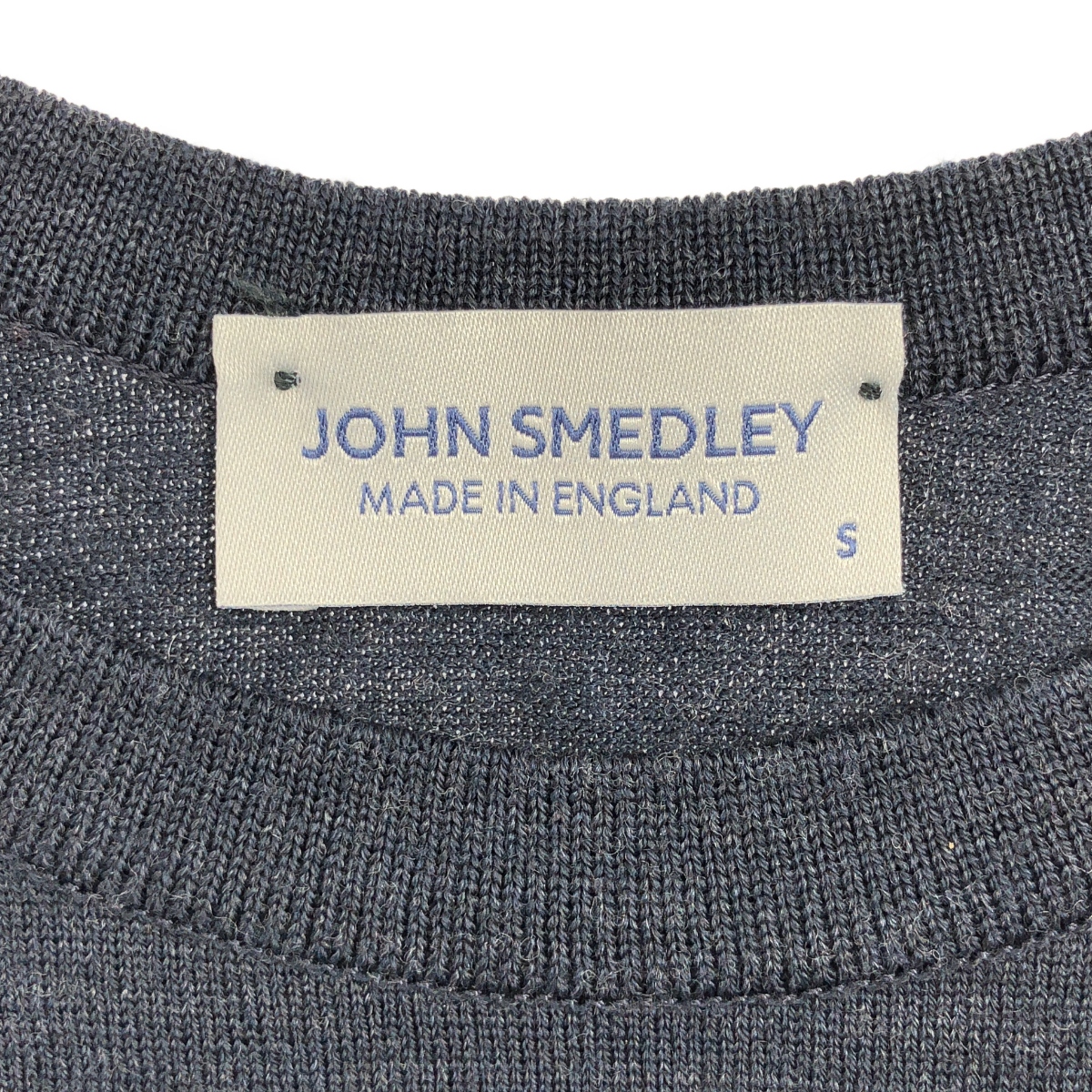 JOHN SMEDLEY / ジョンスメドレー ウール クルーネックニット