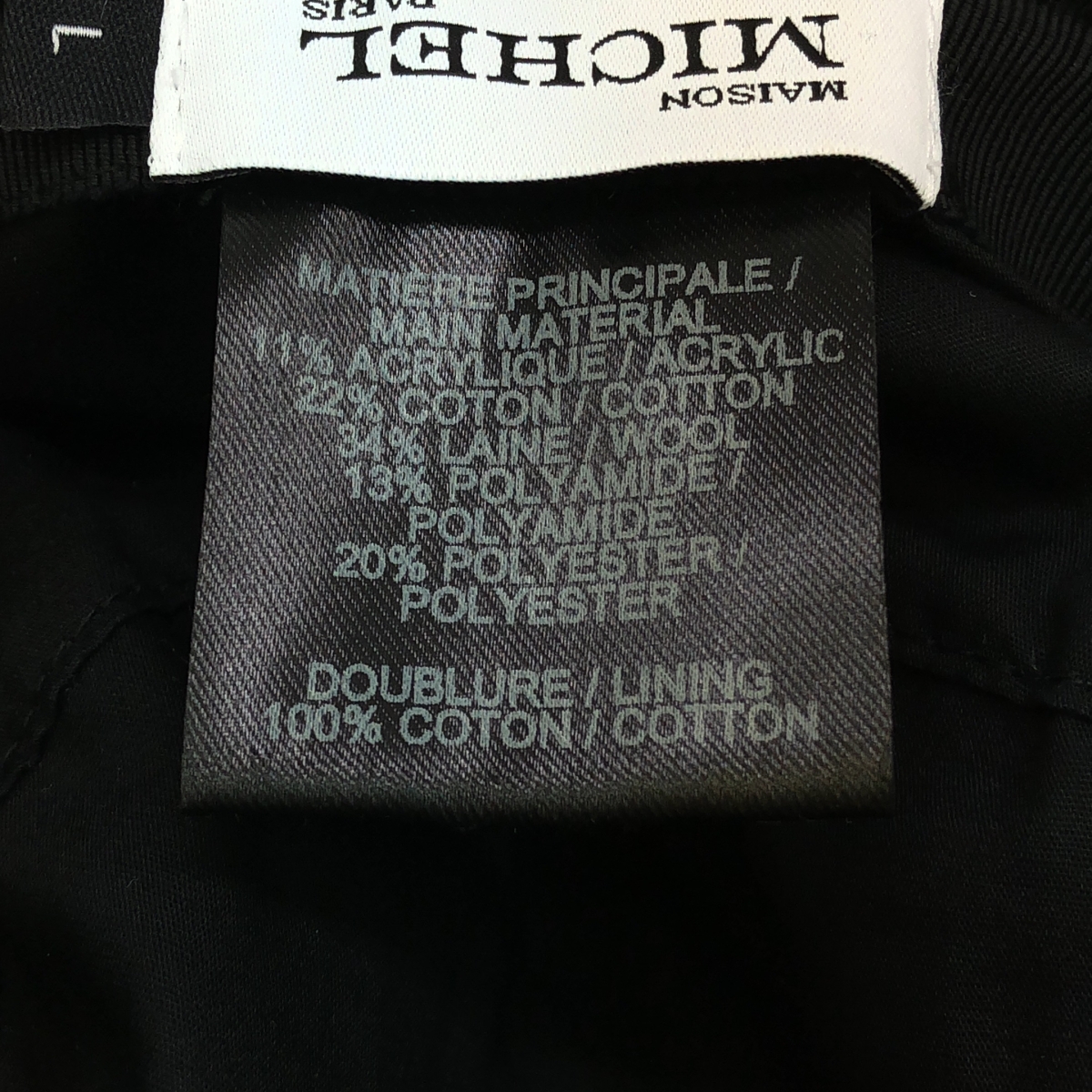 Maison Michel / メゾンミッシェル Axel ツイード バケット ハット