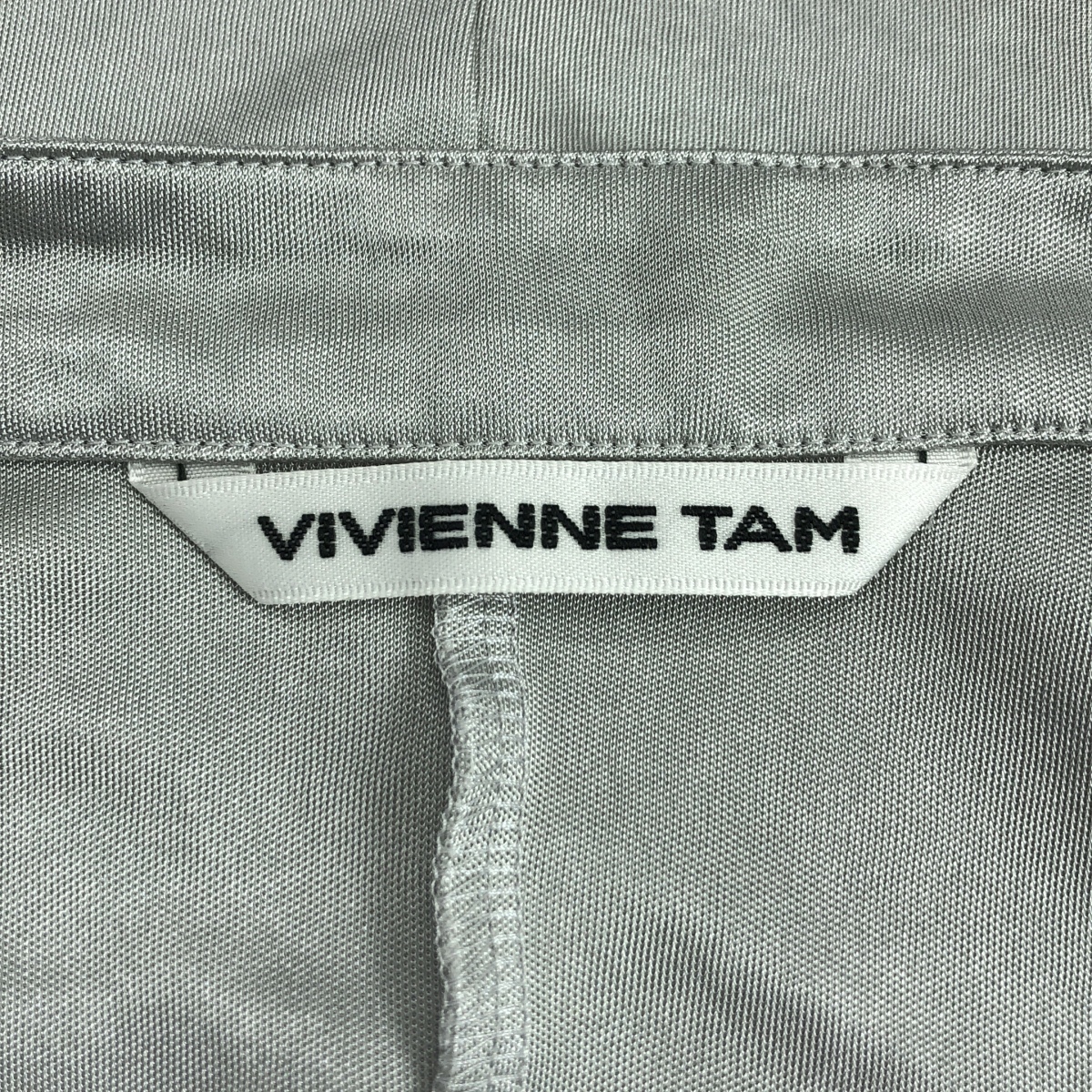 VIVIENNE TAM / ヴィヴィアンタム エンブロイダリー カットアウト ノースリーブ ブラウス