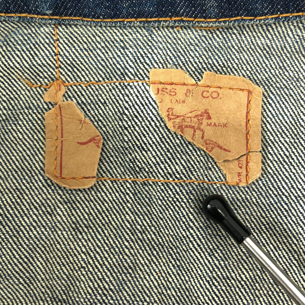 Levi's / リーバイス 1960s ヴィンテージ 70505 4TH デニム トラッカー ジャケット 刻印525