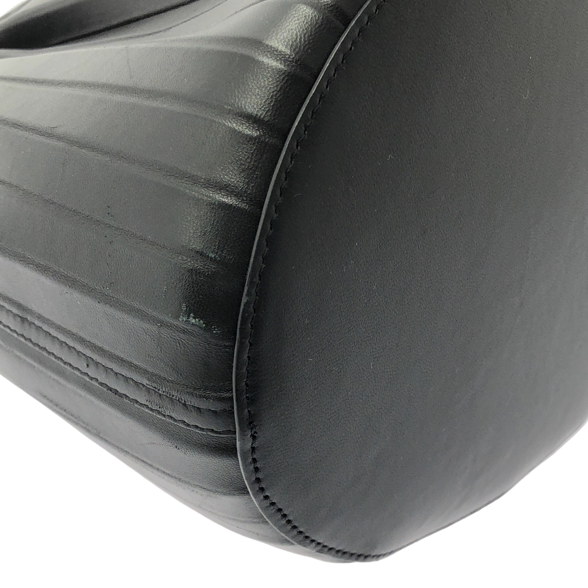 MANSUR GAVRIEL / マンサーガブリエル プリーツ ドローストリング 巾着 ショルダーバッグ