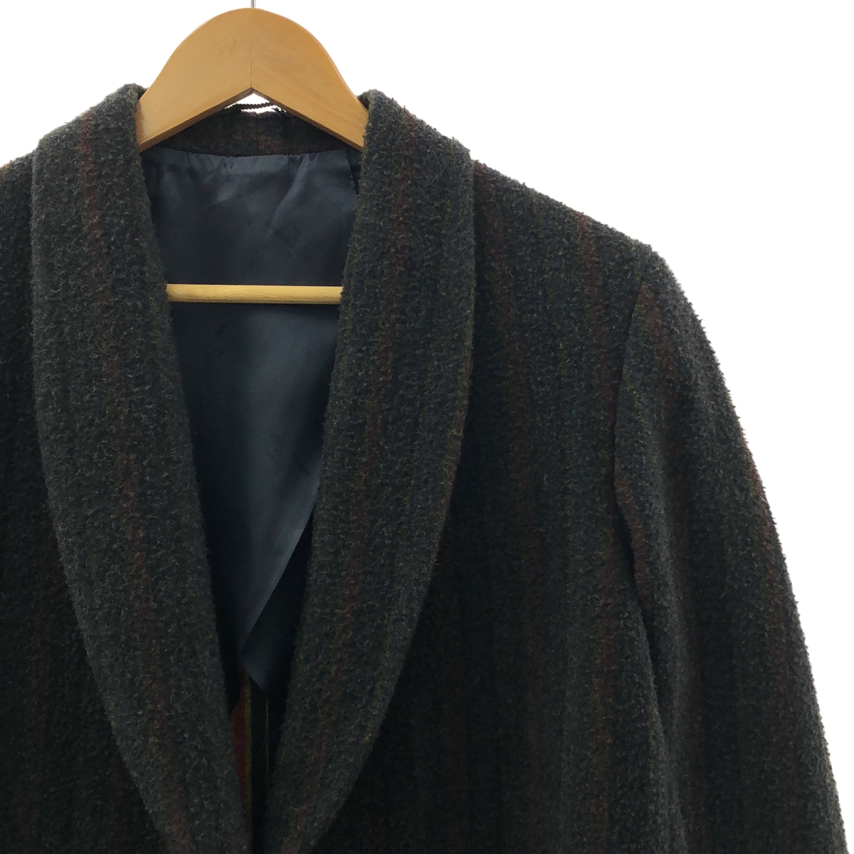 GOLDEN GOOSE / ゴールデングース ウール ツイード ストライプ ショールカラー ジャケット