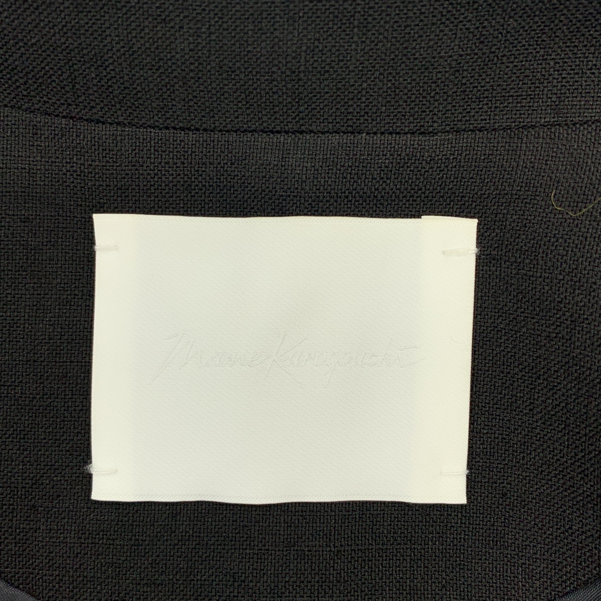 Mame Kurogouchi / マメクロゴウチ Linen Touch Triacetate Double Breasted Jacket / ダブルブレスト ジャケット / 総裏地