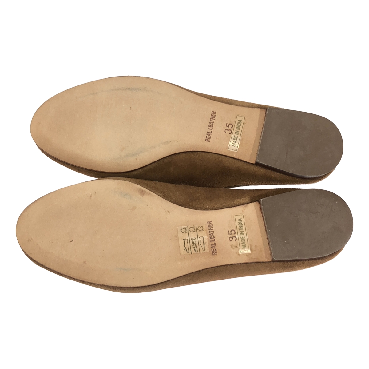 ne Quittez pas / ヌキテパ スエード リボン フラット ミュールサンダル