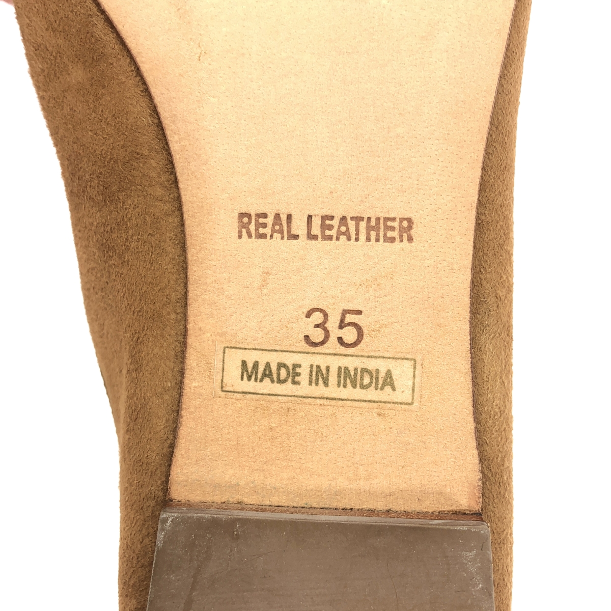 ne Quittez pas / ヌキテパ スエード リボン フラット ミュールサンダル