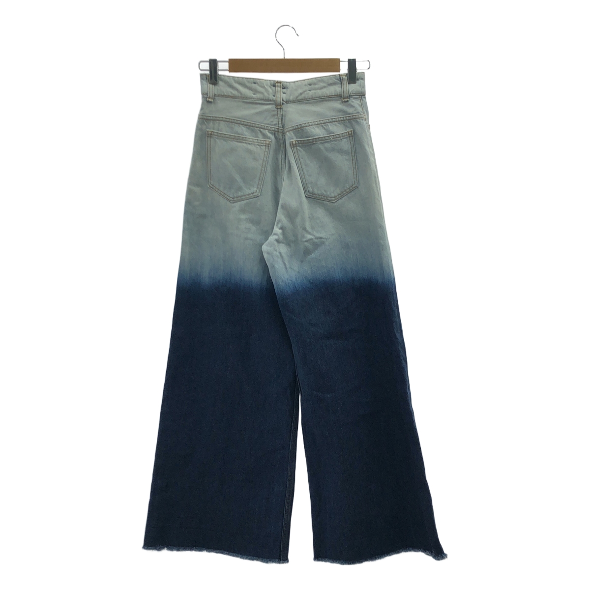SERGE de bleu / サージ × SAYAKADAVIS / グラデーション ワイドデニムパンツ