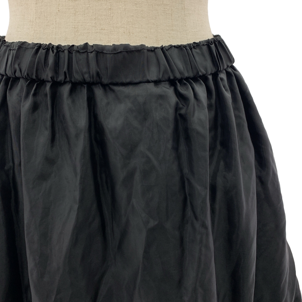 COMME des GARCONS COMME des GARCONS / コムコム ポリエステル フリル 装飾 ドローストリング スカート