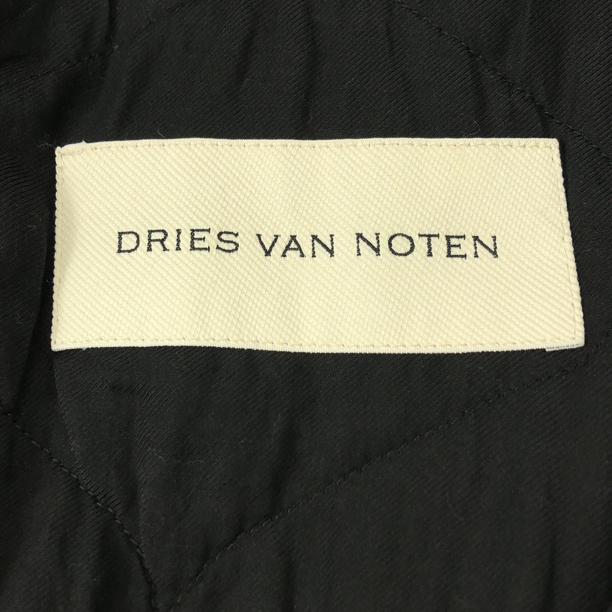 DRIES VAN NOTEN / ドリスヴァンノッテン VONAC BIS GD 7333 M.W.JACKET オーバーダイ 中綿キルティング ジャケット