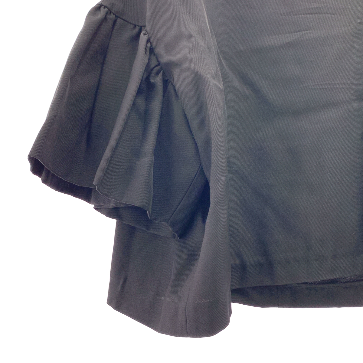 MUSE de Deuxieme Classe / ミューズドゥーズィーエムクラス レーヨン カルゼ ギャザー ブラウス シャツ