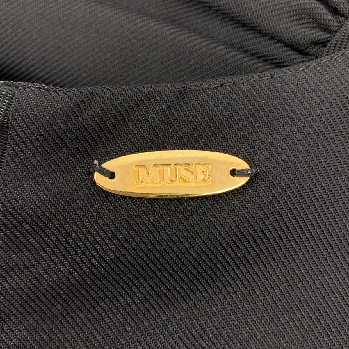 MUSE de Deuxieme Classe / ミューズドゥーズィーエムクラス レーヨン カルゼ ギャザー ブラウス シャツ