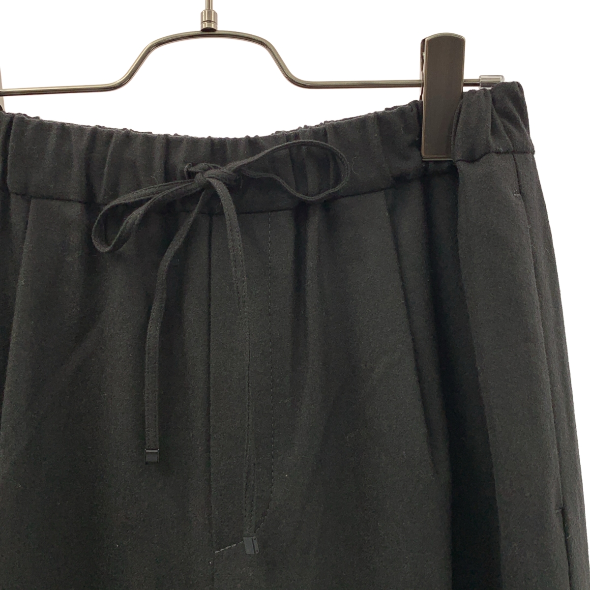 UNITED ARROWS / ユナイテッドアローズ W/PU / ウール ドローストリング タック イージー パンツ / 総裏地