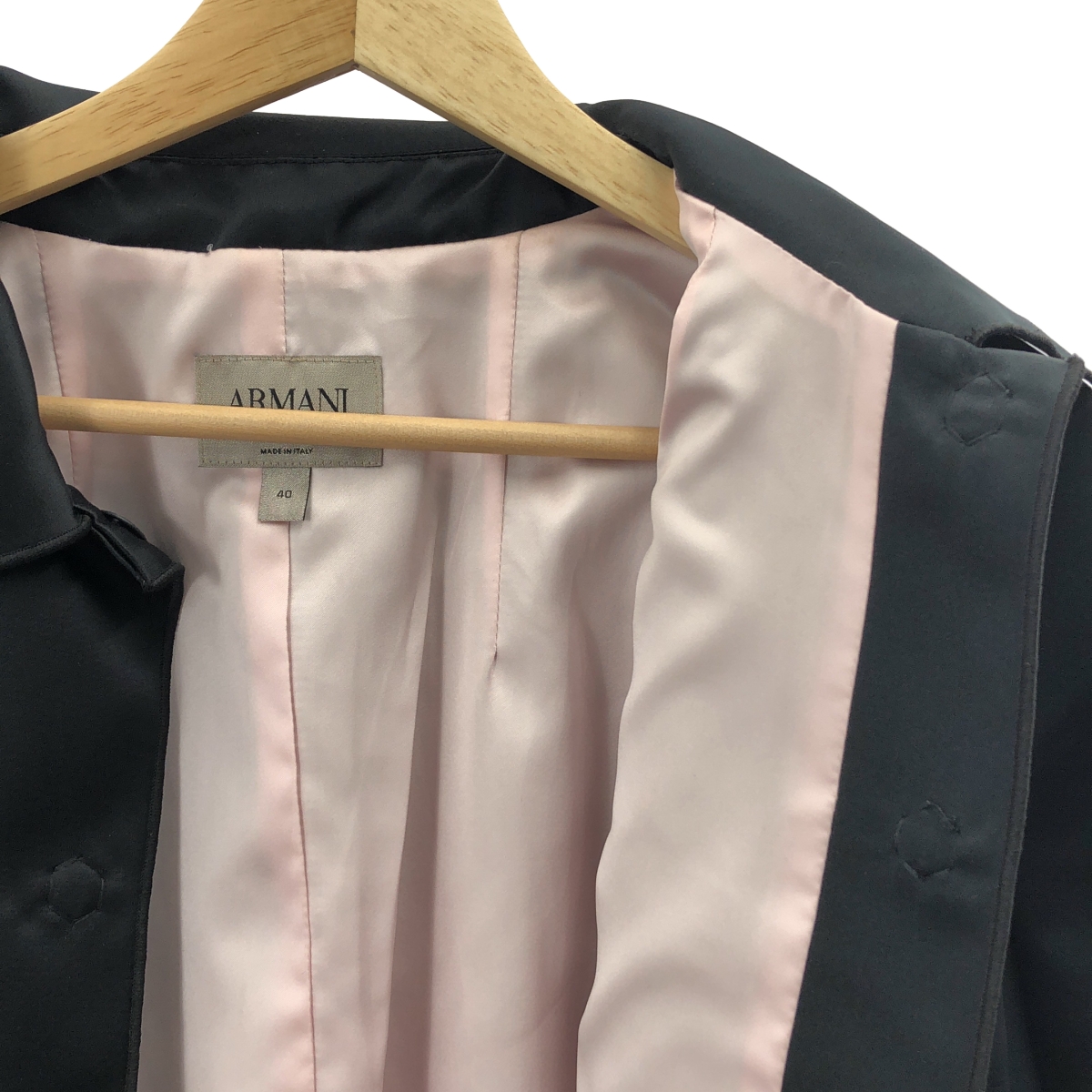 ARMANI COLLEZIONI / アルマーニコレツォーニ ラウンドカラー ボレロ ジャケット