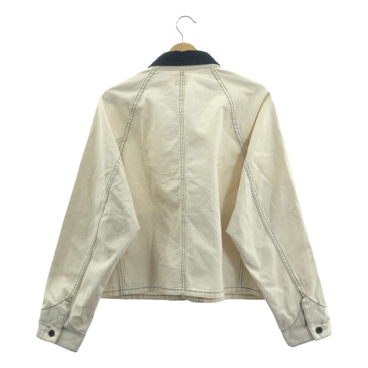 6(ROKU) BEAUTY&YOUTH / ロクビューティーアンドユース × PAYDAY 別注 コーデュロイ切替 キャンバス カバーオール ジャケット