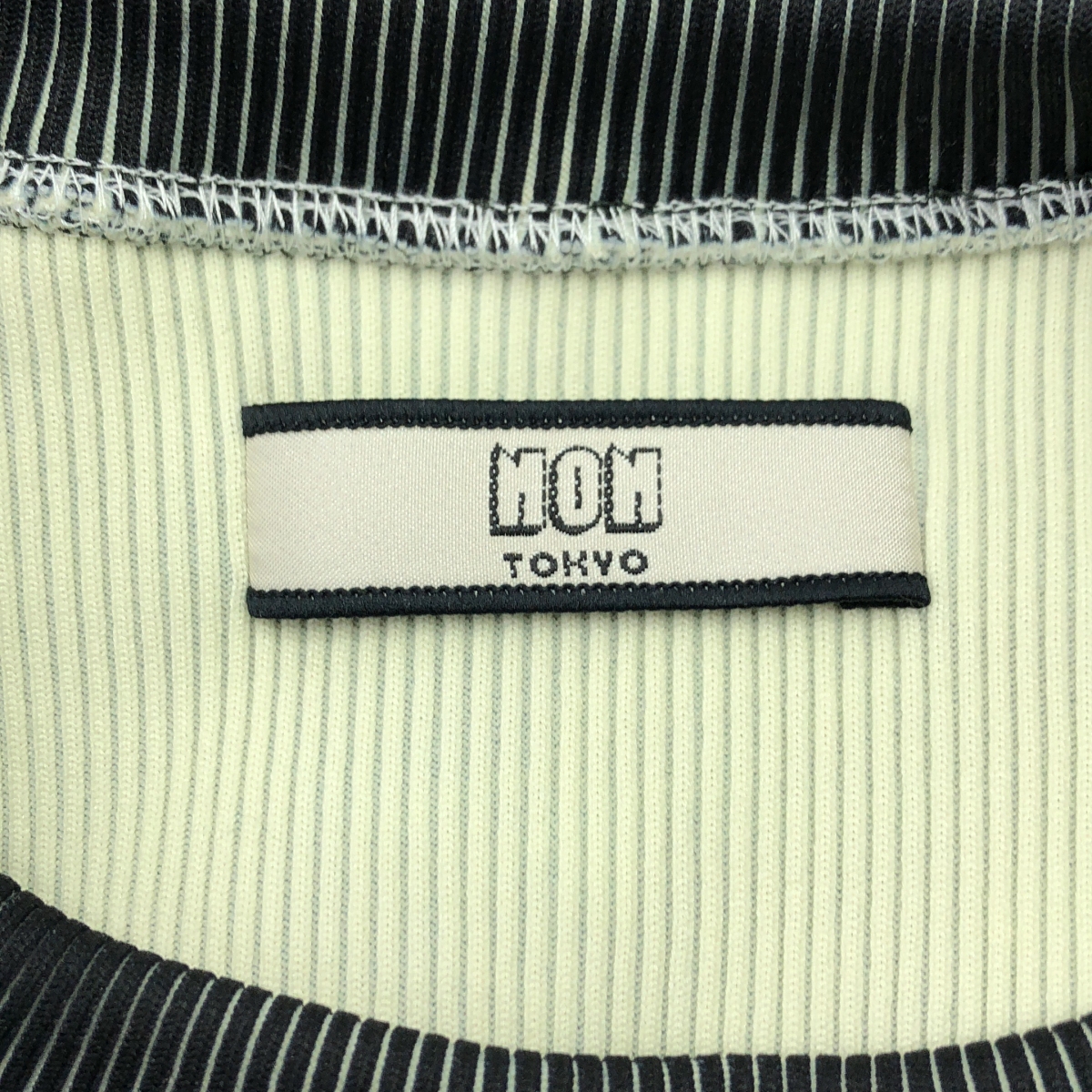 NON TOKYO / ノントーキョー PRINT RIB FLARE SLEEVE C/S フレアスリーブ プリントリブ カットソー