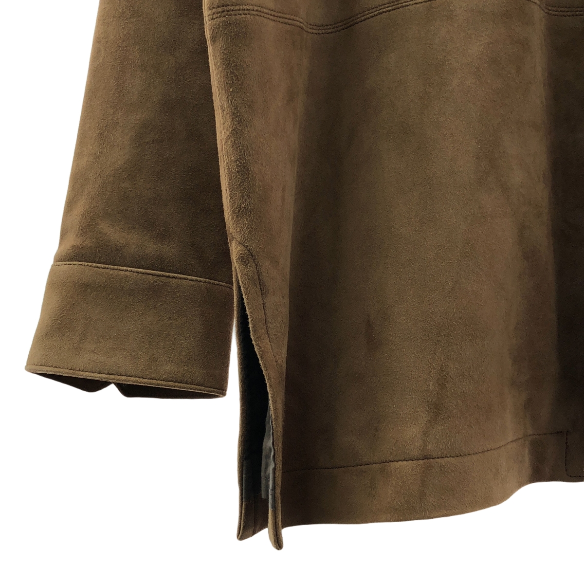 NICENESS / ナイスネス BOLAN アマゾンジャガー柄 切替 スエード ジャケット