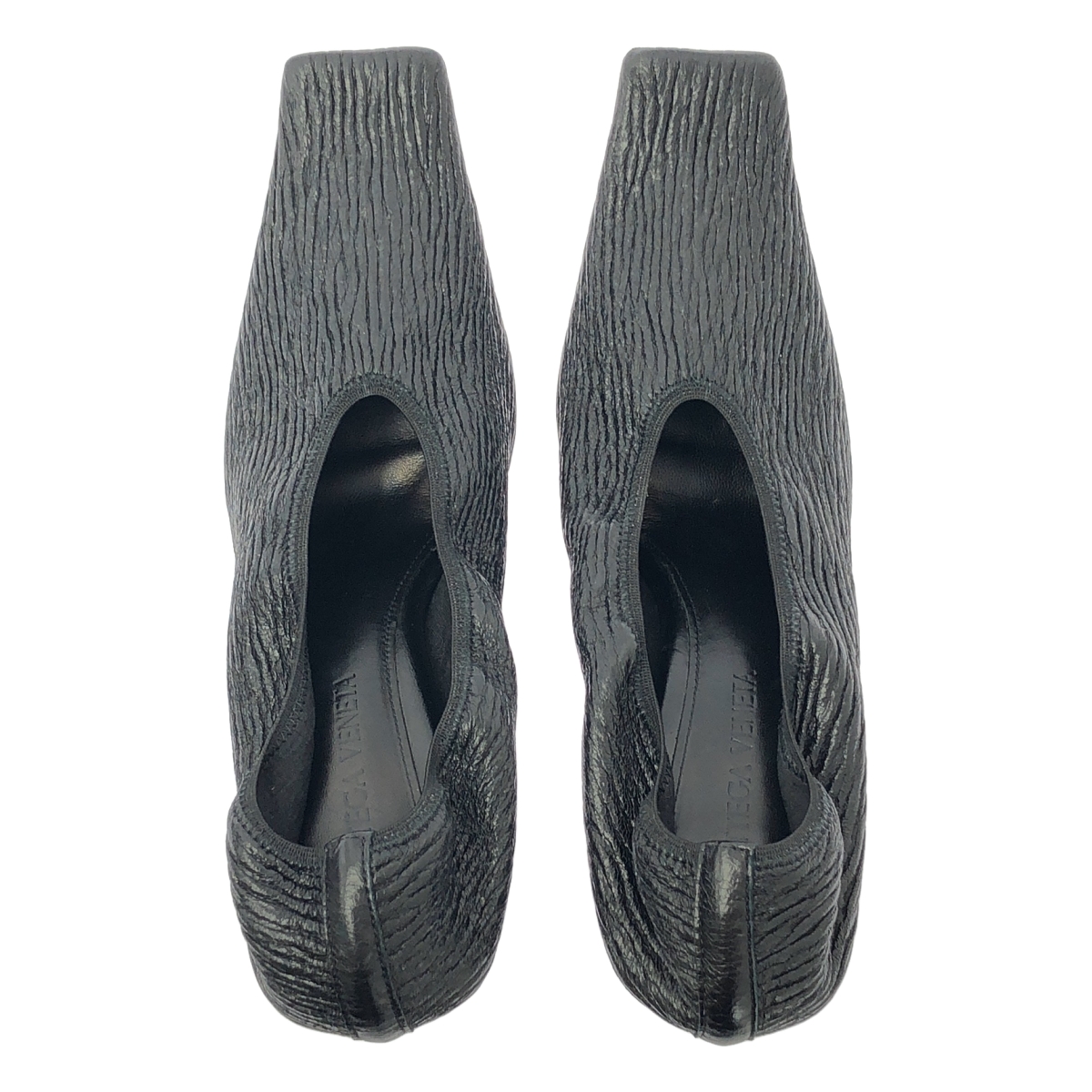 BOTTEGA VENETA / ボッテガヴェネタ スクエアトゥ アーモンド ヒールパンプス