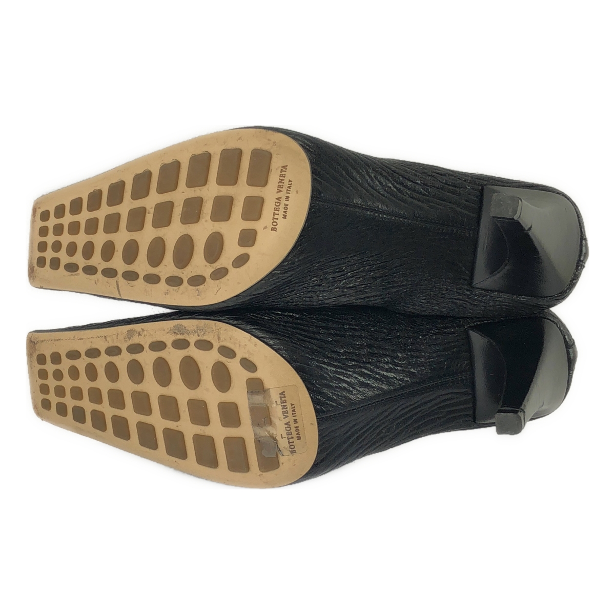BOTTEGA VENETA / ボッテガヴェネタ スクエアトゥ アーモンド ヒールパンプス