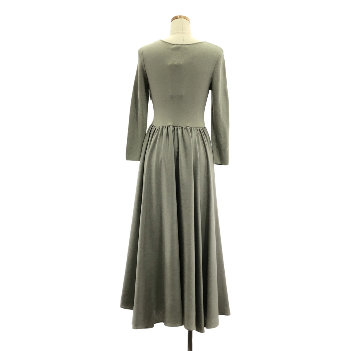 その他 ベルト付 切替 ワンピース