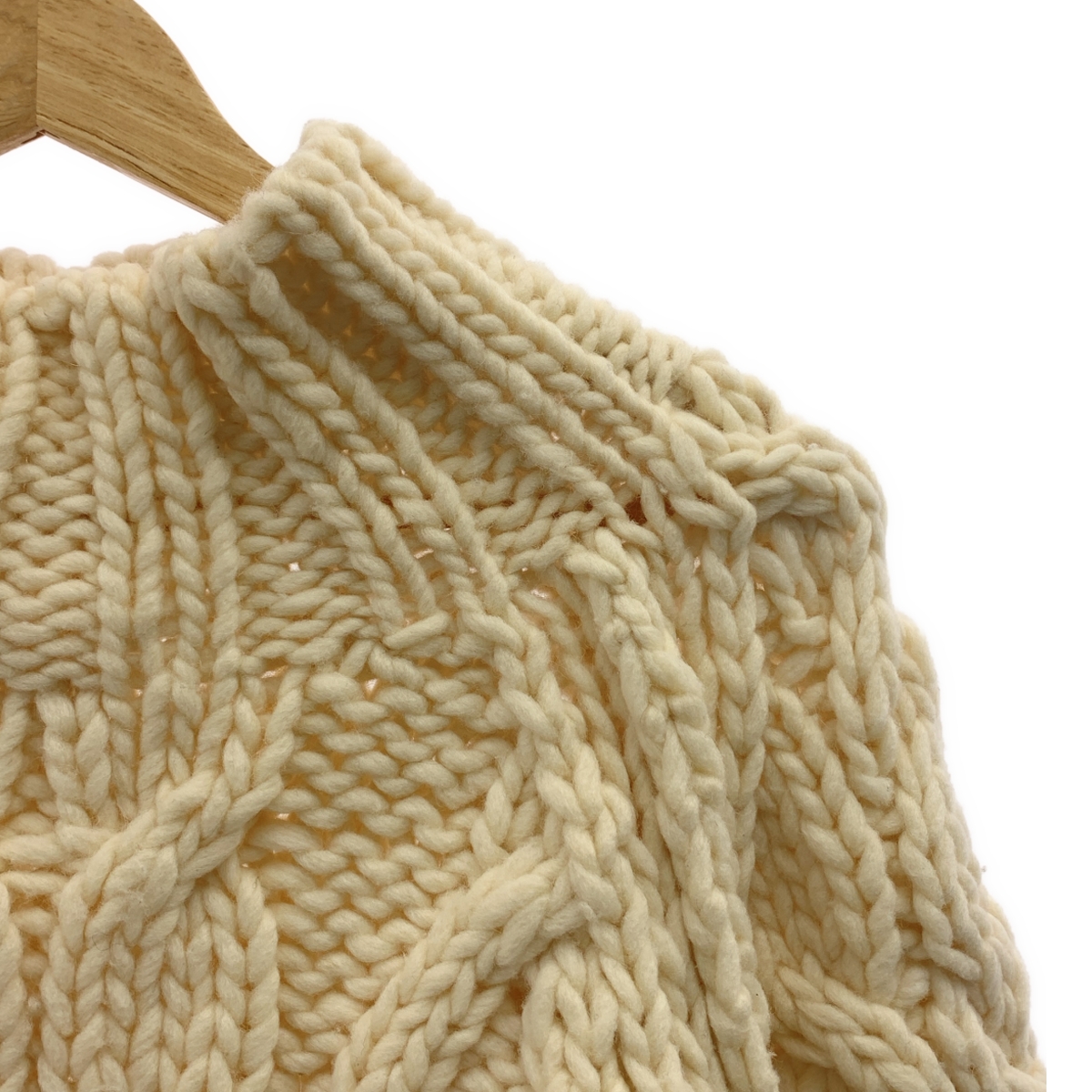 TOWAVASE / トワヴァーズ フィッシャーウーマンズ プルオーバー ローゲージ ウールニット