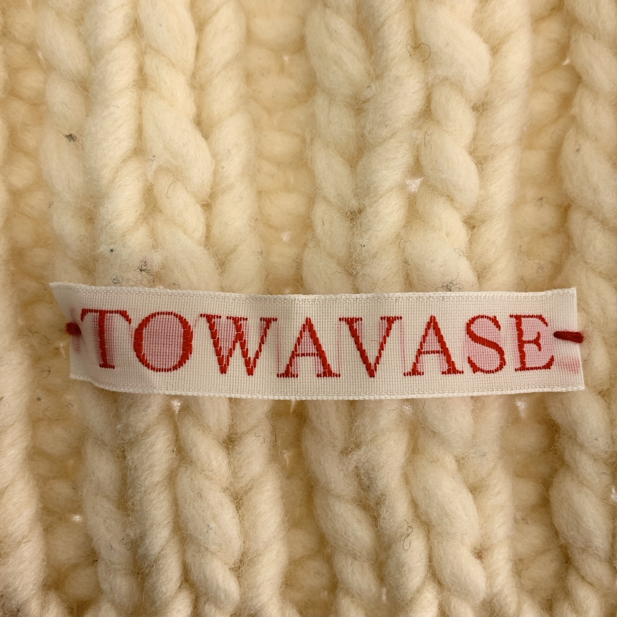 TOWAVASE / トワヴァーズ フィッシャーウーマンズ プルオーバー ローゲージ ウールニット