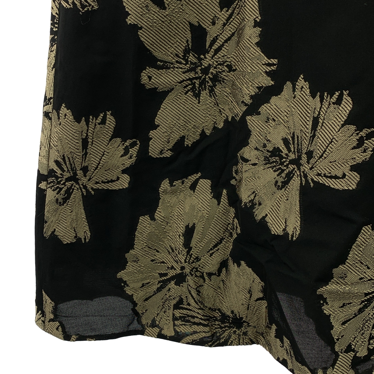 ADORE / アドーア フラワージャガード タック ノースリーブ ワンピース