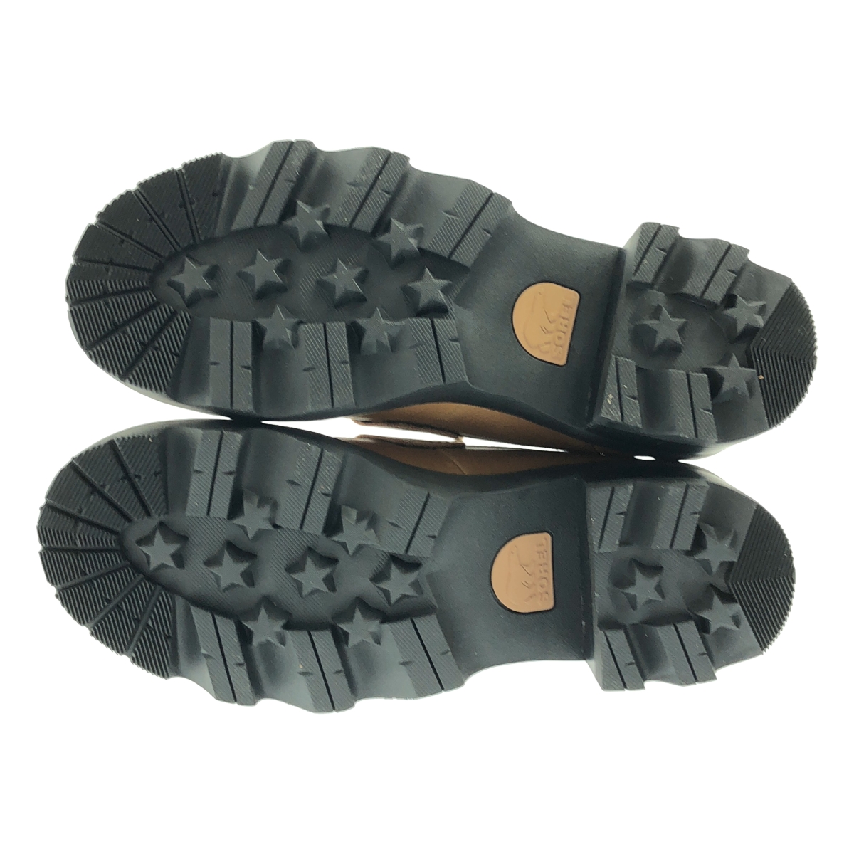 SOREL / ソレル レザー ロゴ プラットフォーム ローファー 革靴