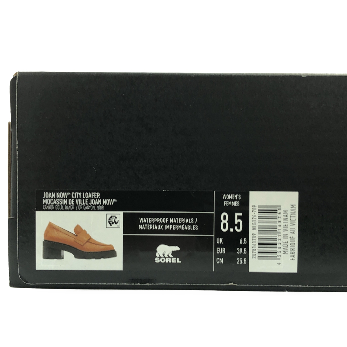 SOREL / ソレル レザー ロゴ プラットフォーム ローファー 革靴