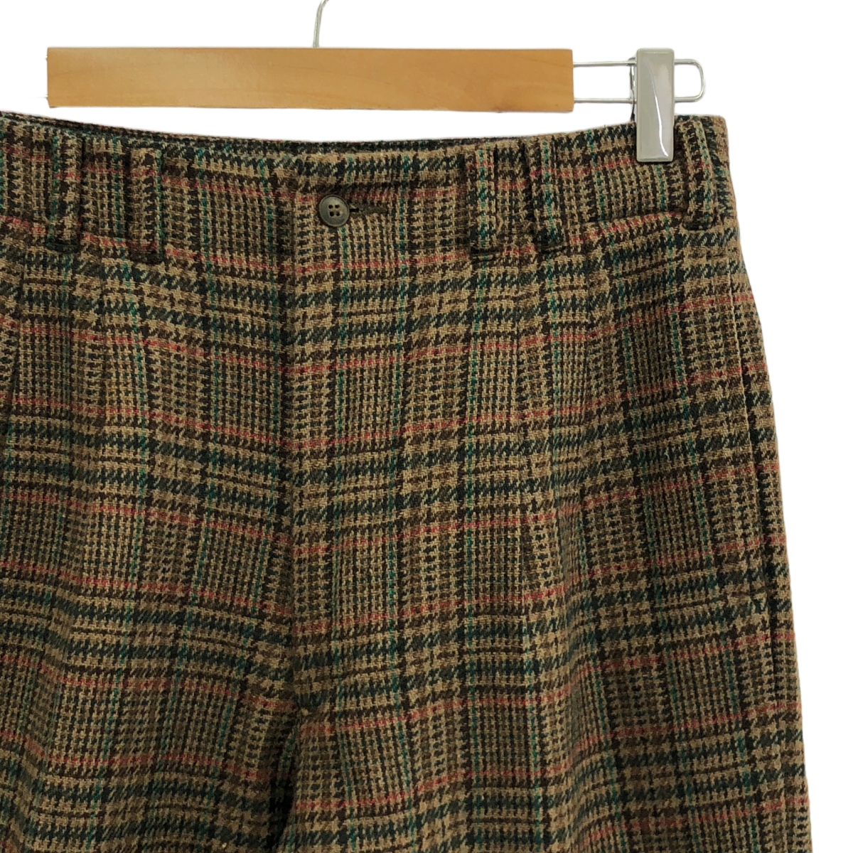 C.P. COMPANY / シーピーカンパニー 90s ヴィンテージ NAVY ARCTIC チェック ウール パンツ