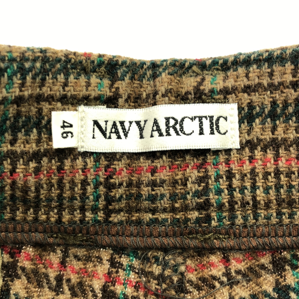 C.P. COMPANY / シーピーカンパニー 90s ヴィンテージ NAVY ARCTIC チェック ウール パンツ