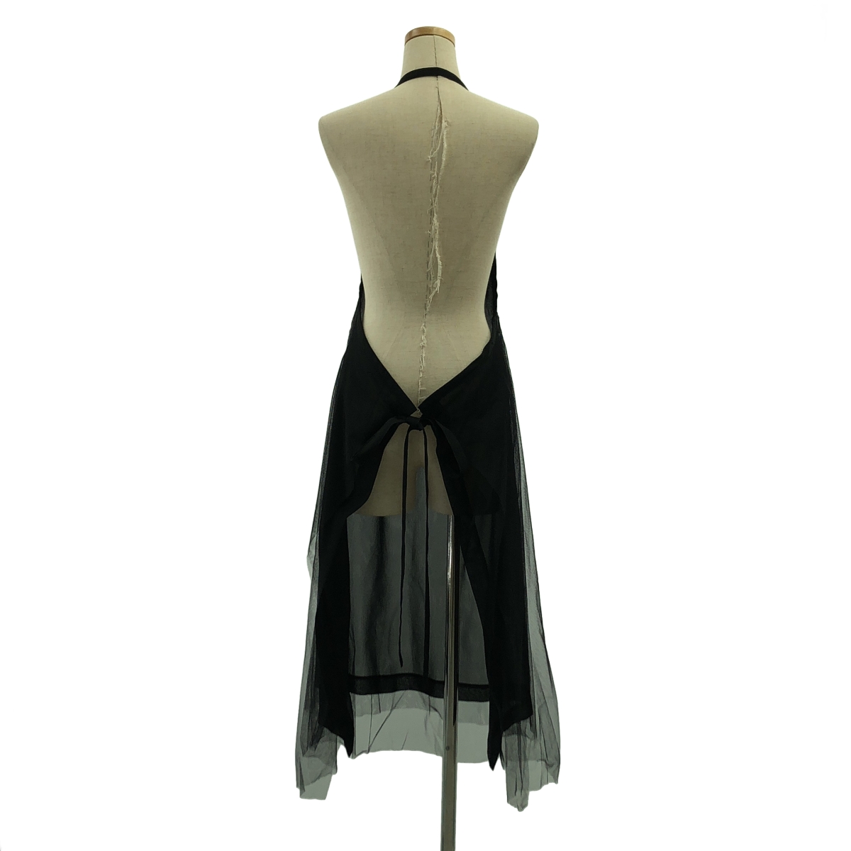 COMME des GARCONS COMME des GARCONS / コムコム レイヤード シースルー エプロン ワンピース