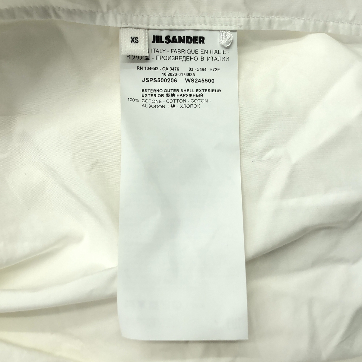 JIL SANDER / ジルサンダー ノースリーブ コットン フリル ドレス ワンピース