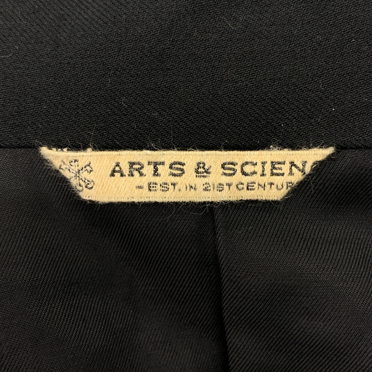 ARTS&SCIENCE / アーツアンドサイエンス コットン ウール スタンドカラーコート