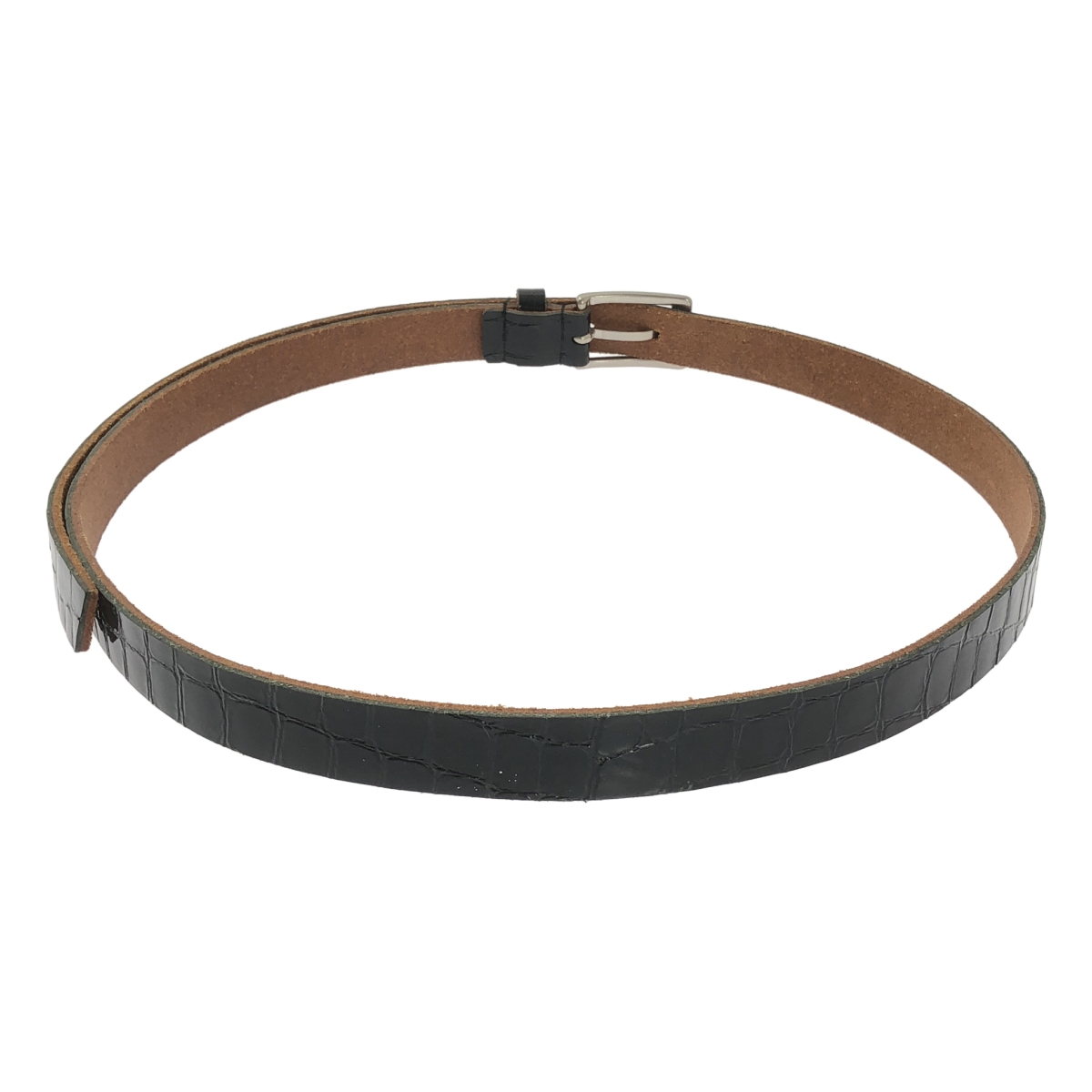 JUNYA WATANABE COMME des GARCONS / ジュンヤワタナベ クロコ型押し ベルト