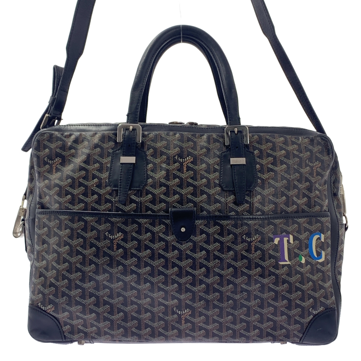 GOYARD / ゴヤール アンバサードMM レザー ビジネスバッグ