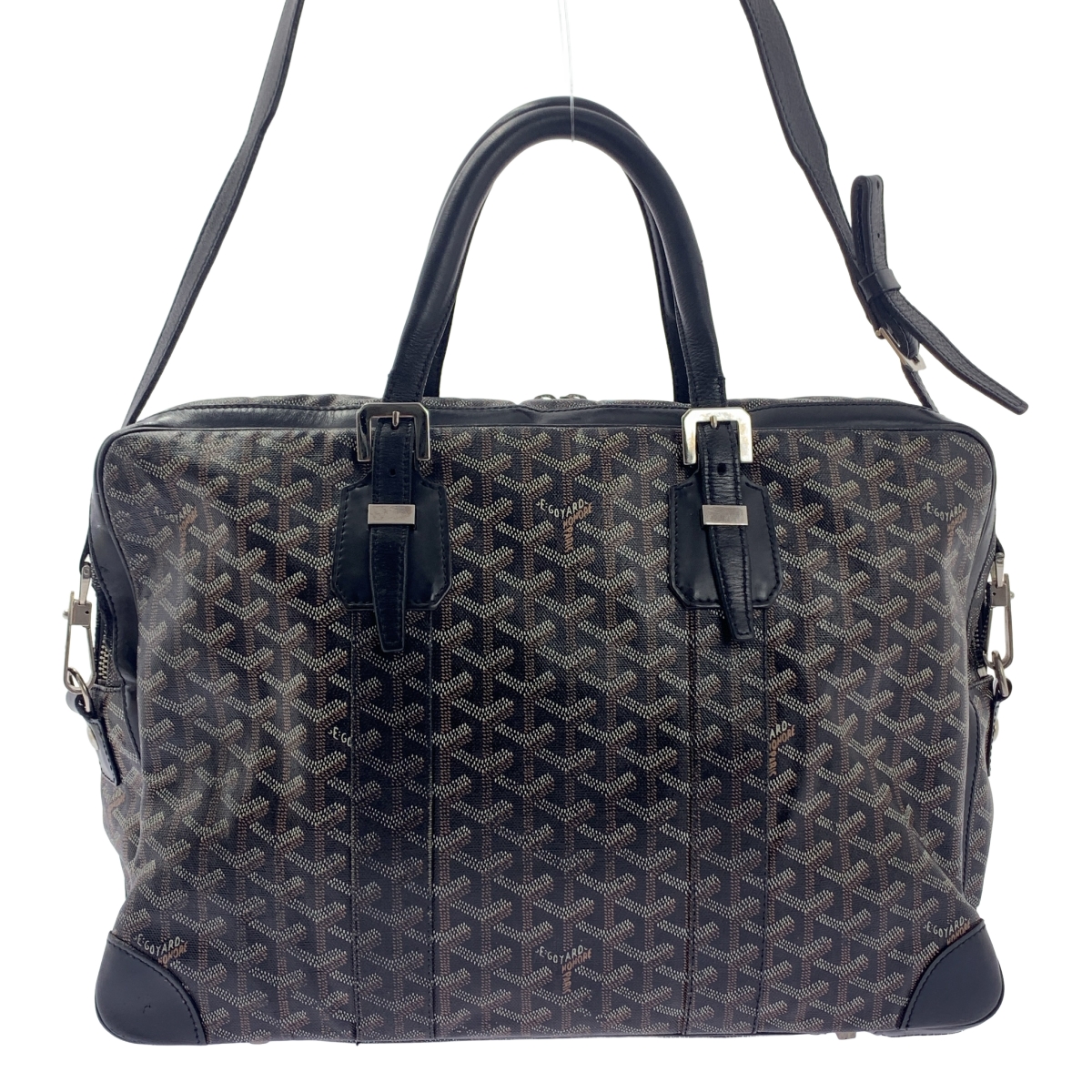 GOYARD / ゴヤール アンバサードMM レザー ビジネスバッグ