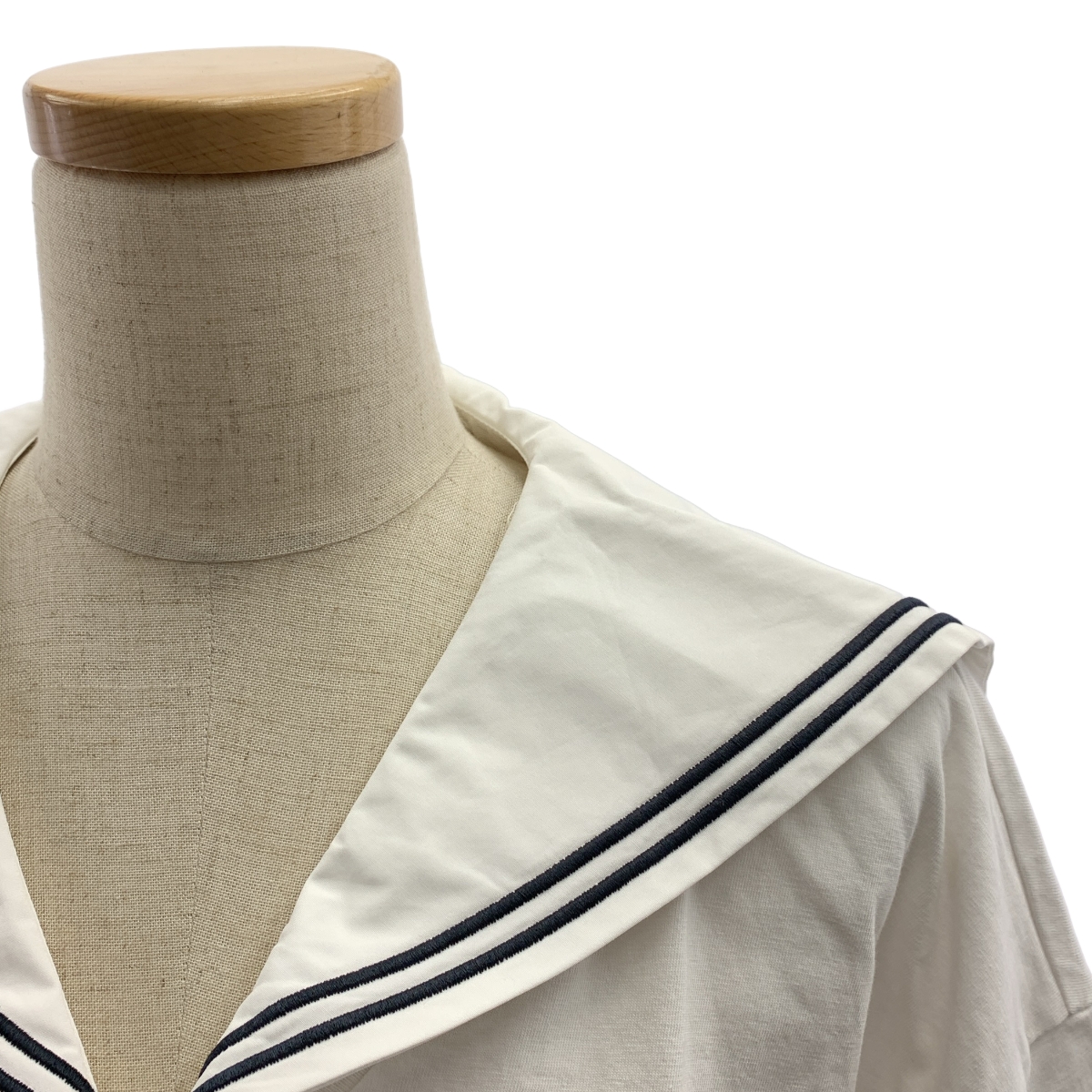 miu miu / ミュウミュウ ロゴ セーラーカラー カットソー