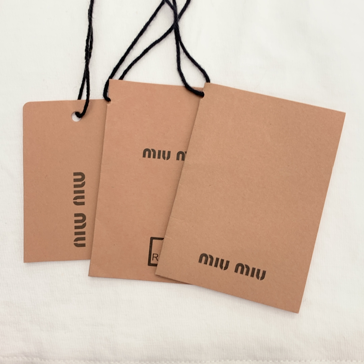 miu miu / ミュウミュウ ロゴ セーラーカラー カットソー