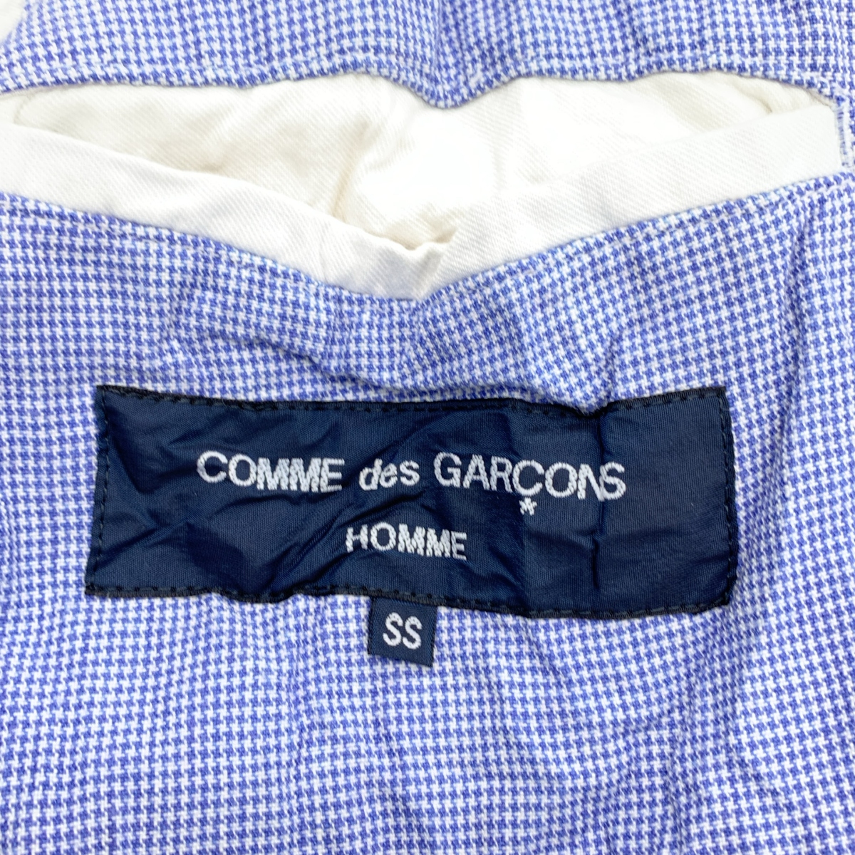 COMME des GARCONS HOMME / コムデギャルソンオム 皺加工 リネン テーラード ジャケット