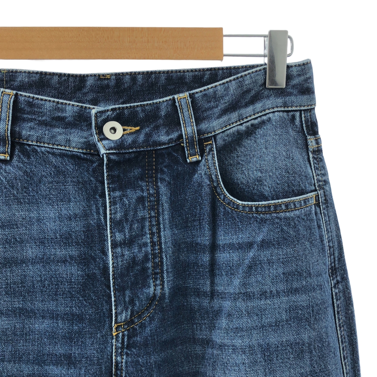 BOTTEGA VENETA / ボッテガヴェネタ ミディアムウォッシュド ワイドデニムパンツ