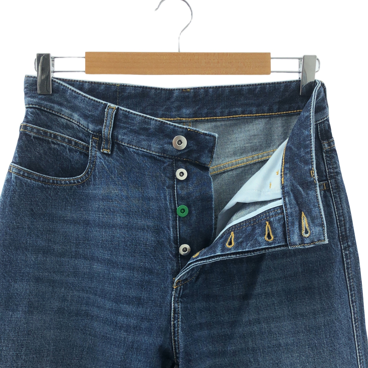 BOTTEGA VENETA / ボッテガヴェネタ ミディアムウォッシュド ワイドデニムパンツ