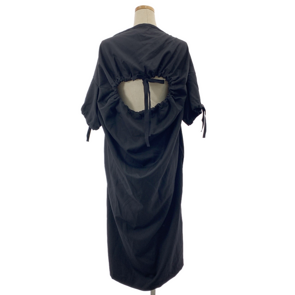 tricot COMME des GARCONS / トリココムデギャルソン ドローストリング フーデッド オーバー ワンピース