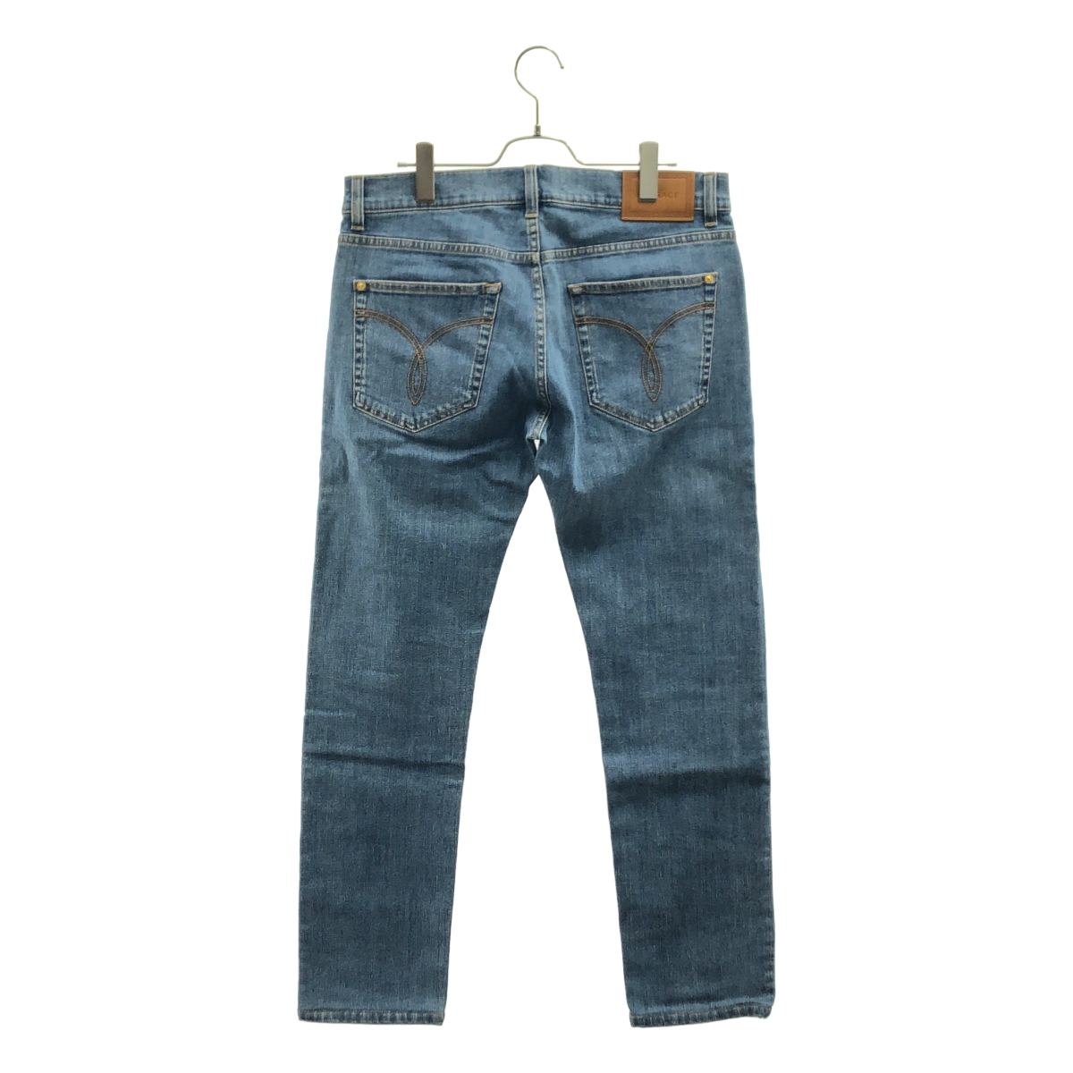 VERSACE / ヴェルサーチ メデューサボタン ストレッチ デニムパンツ